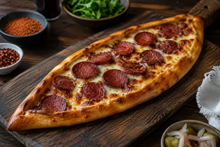 Kilis Sucuklu Pide Siparişi